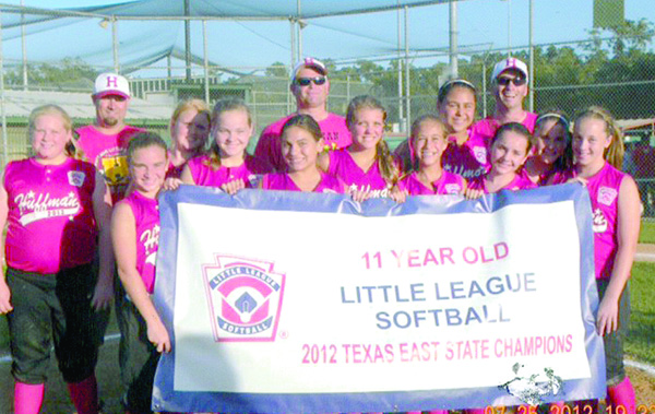2012 Texas East Softball state champions
